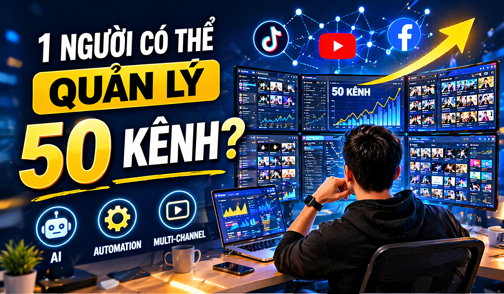 1 Người Có Thể Quản Lý 50 Kênh Không?