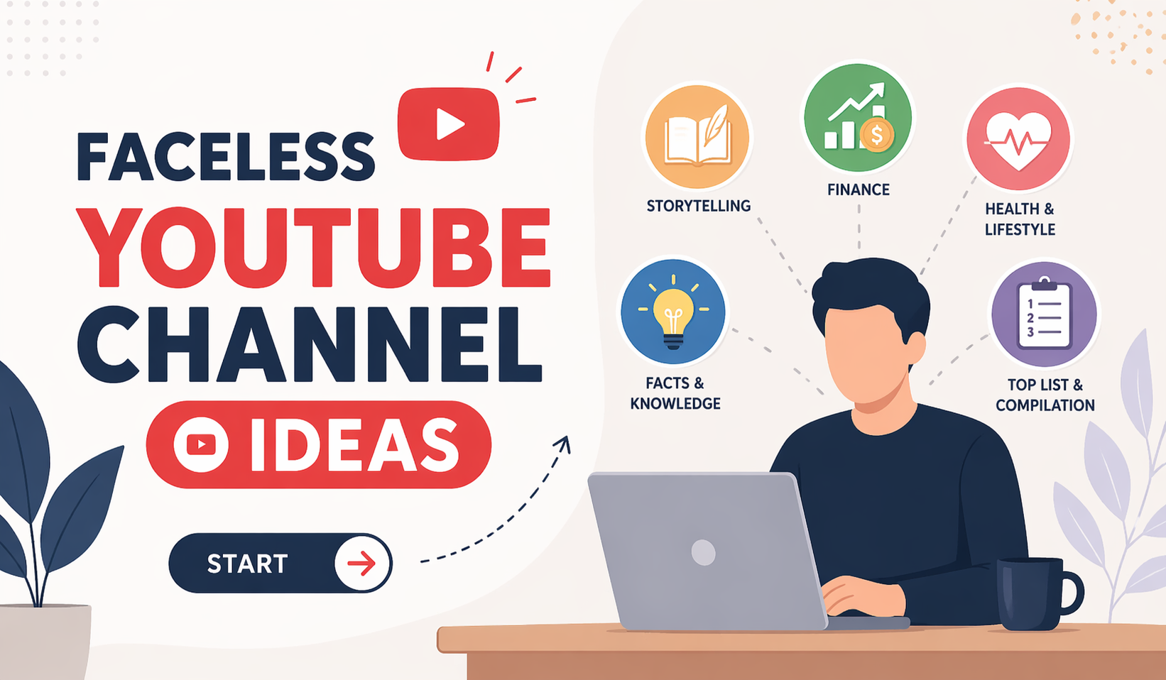 5 Ngách YouTube Faceless Dễ Kiếm Tiền Nhất